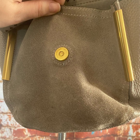 Vince Camuto Gabby leather suede crossbody bag - Picture 7 of 11